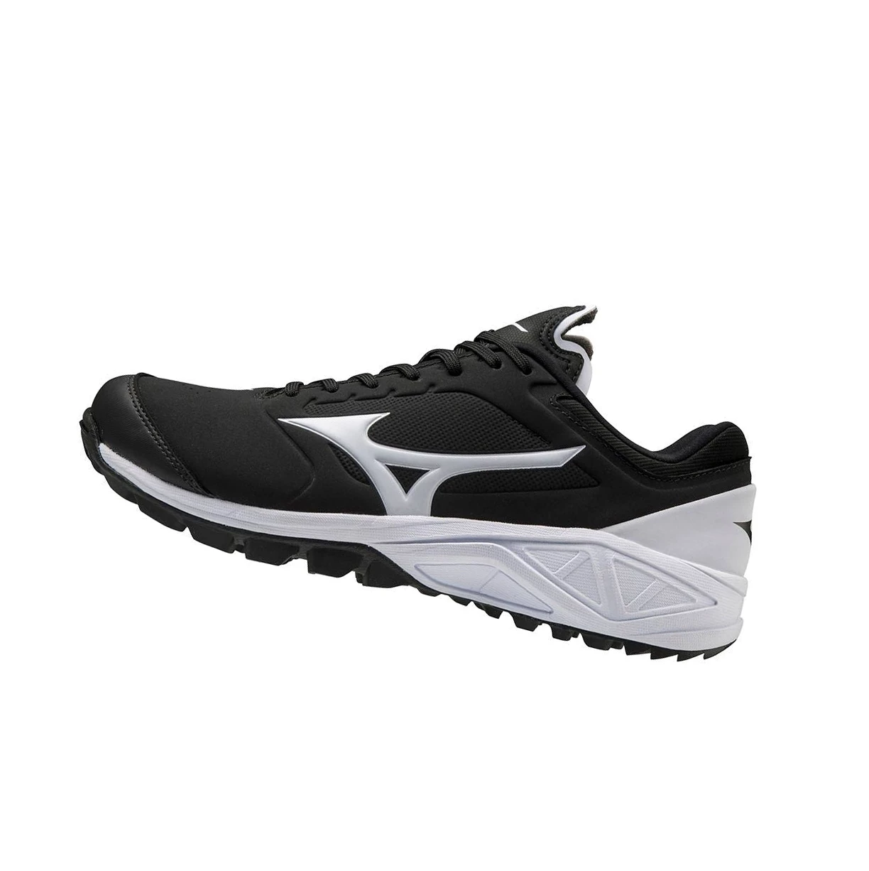 Zapatillas de Beisbol Mizuno Dominant 3 All Surface Turf Mujer Black/White | XGQ834519