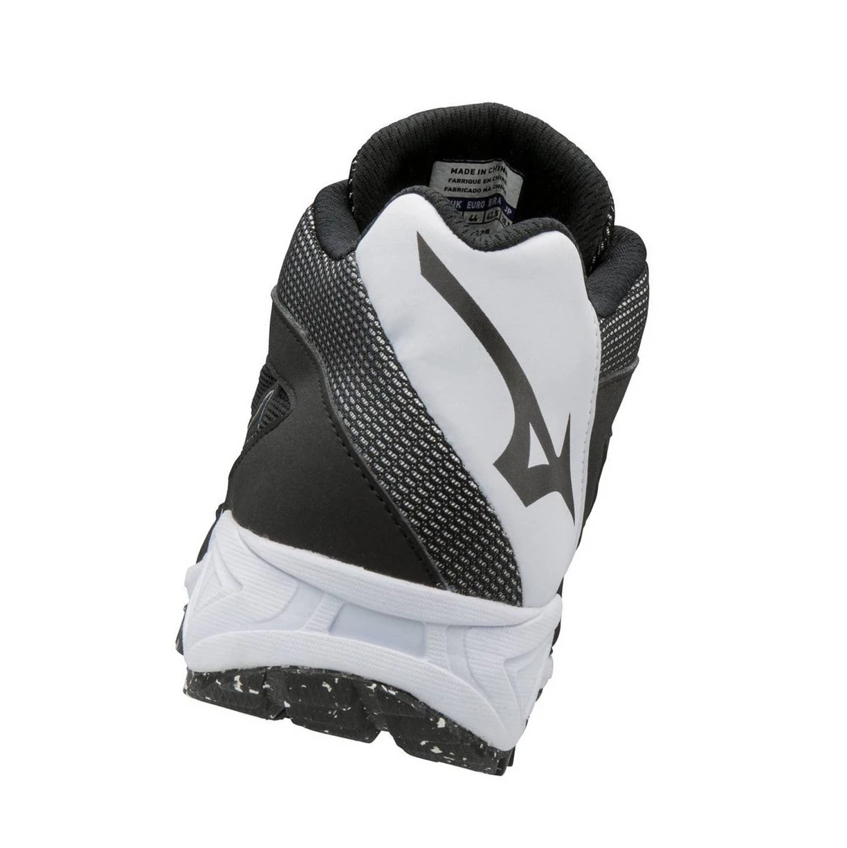 Zapatillas de Beisbol Mizuno Dominant All Surface Mid Turf Hombre Black/White | UDZ451973