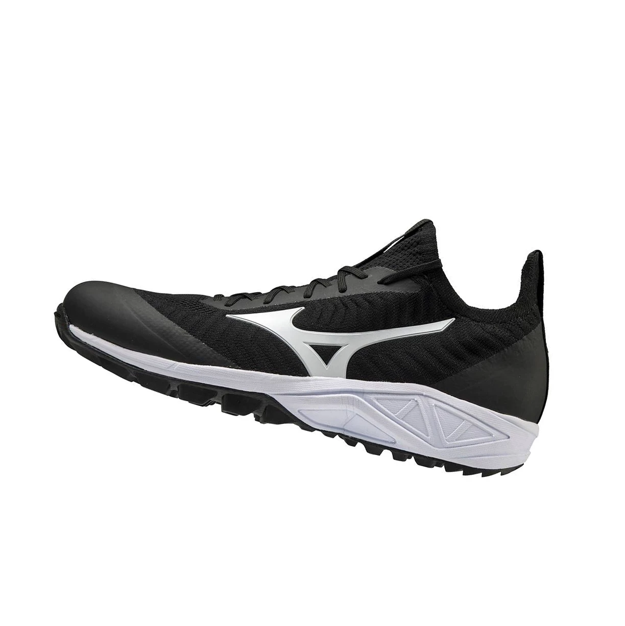 Zapatillas de Beisbol Mizuno Dominant As Knit All Surface Low Turf Hombre Black/White | SWL186325