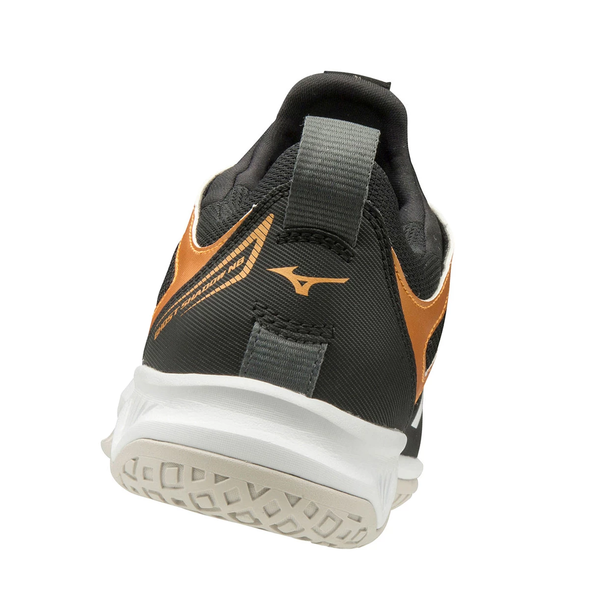 Zapatillas de Netball Mizuno Ghost Shadow Nb Mujer Black/White | RPJ654132