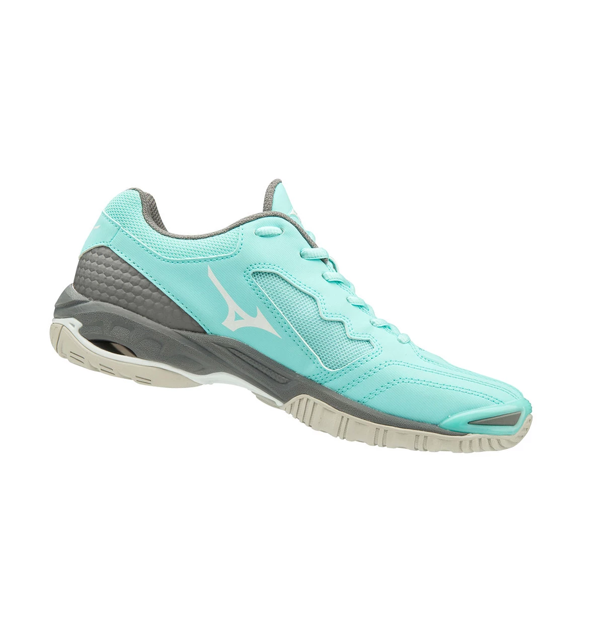 Zapatillas de Netball Mizuno Wave Phantom 2 Nb Mujer Blue/White/Grey | SUZ860925