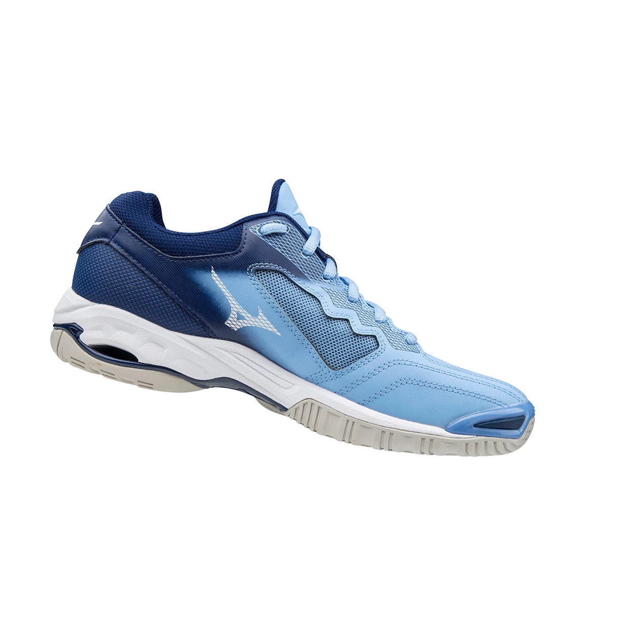 Zapatillas de Netball Mizuno Wave Phantom 2 Nb Mujer Blue/White | UZI071436