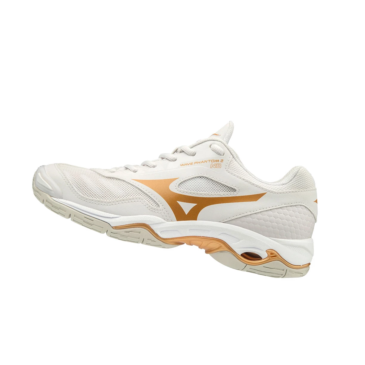 Zapatillas de Netball Mizuno Wave Phantom 2 Nb Mujer Blancas | YRL027614