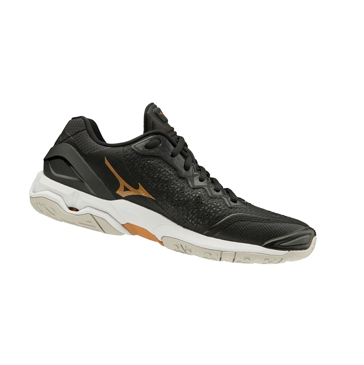 Zapatillas de Netball Mizuno Wave Stealth V Nb Mujer Black/White | ALK036951