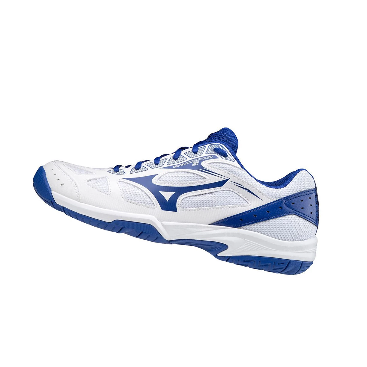 Zapatillas de Voleibol Mizuno Cyclone Speed 2 Mujer White/Blue | TWD764018