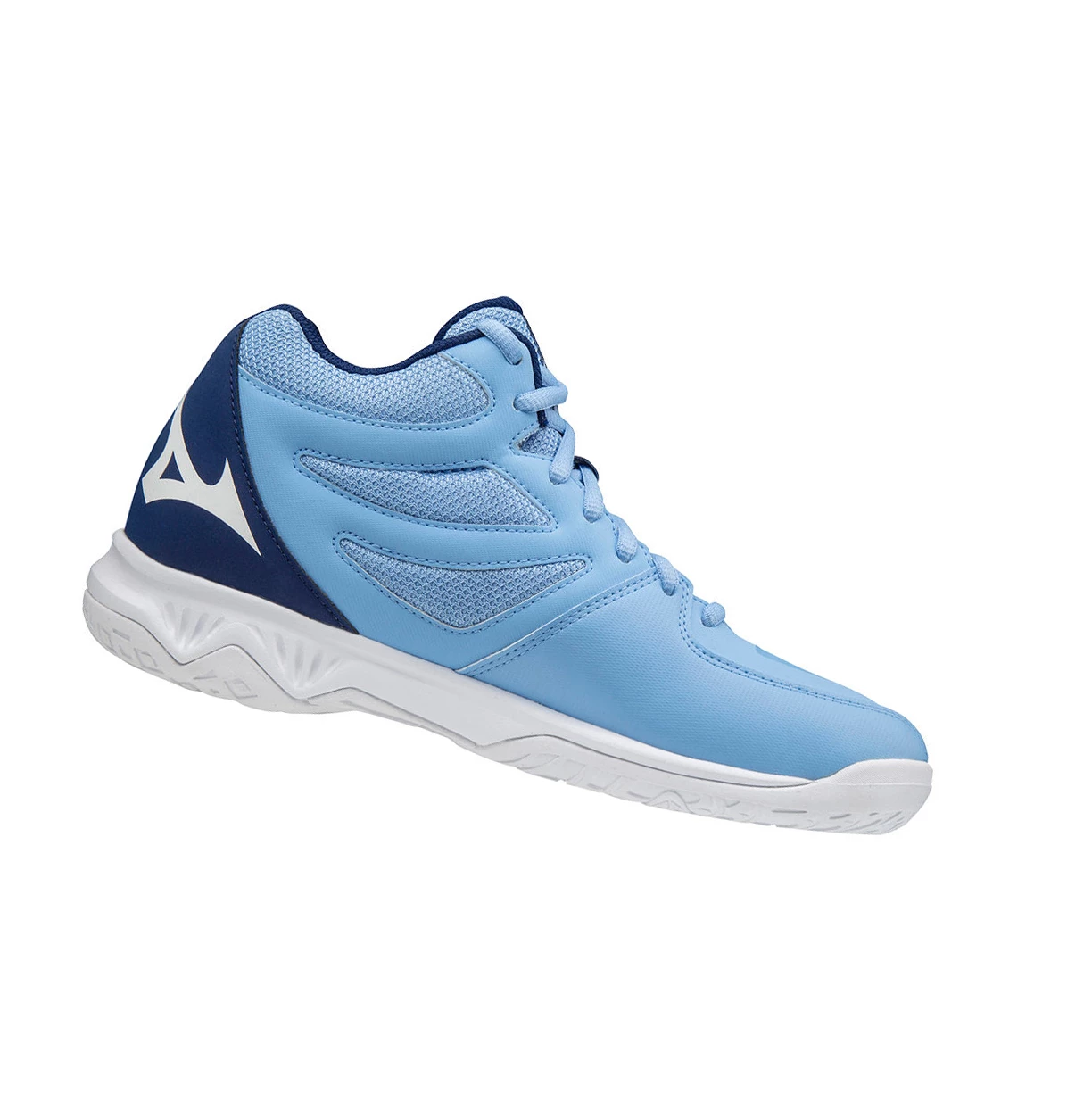 Zapatillas de Voleibol Mizuno Thunder Blade 2 Mid Mujer Blue/White | EVN754109