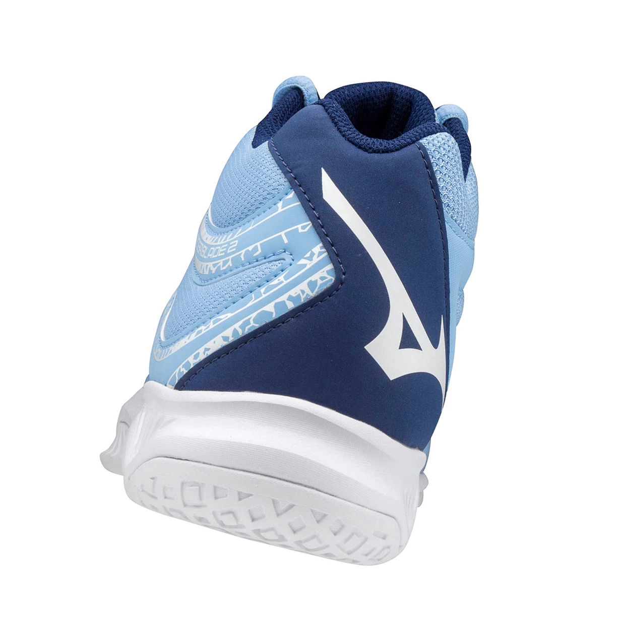 Zapatillas de Voleibol Mizuno Thunder Blade 2 Mid Mujer Blue/White | EVN754109