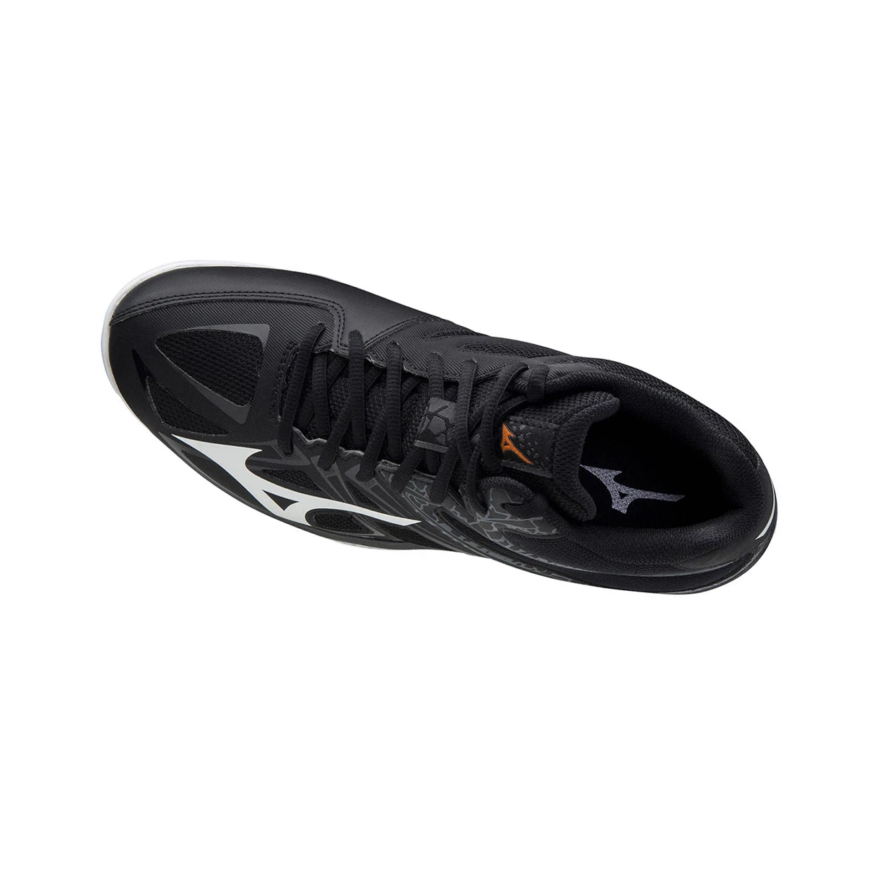 Zapatillas de Voleibol Mizuno Thunder Blade 2 Mid Hombre Black/White | MDK431506