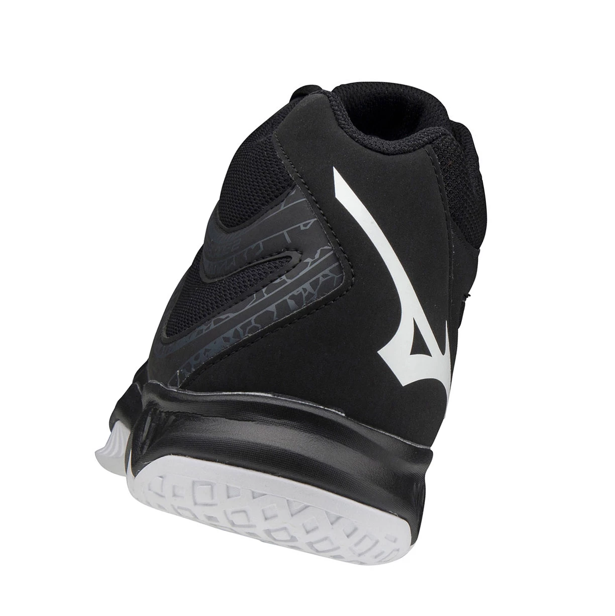 Zapatillas de Voleibol Mizuno Thunder Blade 2 Mid Hombre Black/White | MDK431506