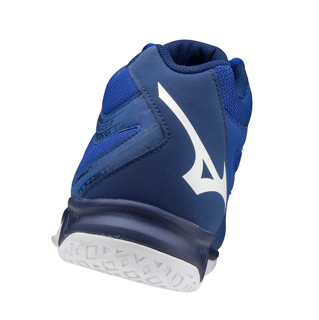 Zapatillas de Voleibol Mizuno Thunder Blade 2 Mid Mujer Blue/White/Pink | QRI921746