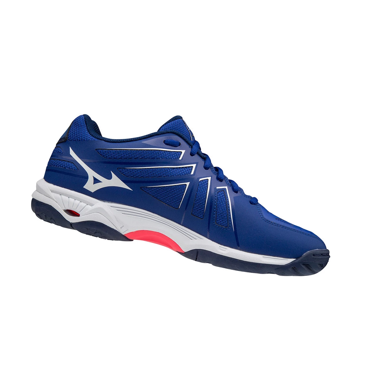 Zapatillas de Voleibol Mizuno Wave Hurricane 3 Hombre Blue/White/Pink | JDA497850