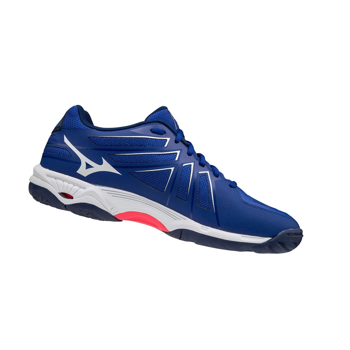 Zapatillas de Voleibol Mizuno Wave Hurricane 3 Mujer Blue/White/Pink | YGH605439