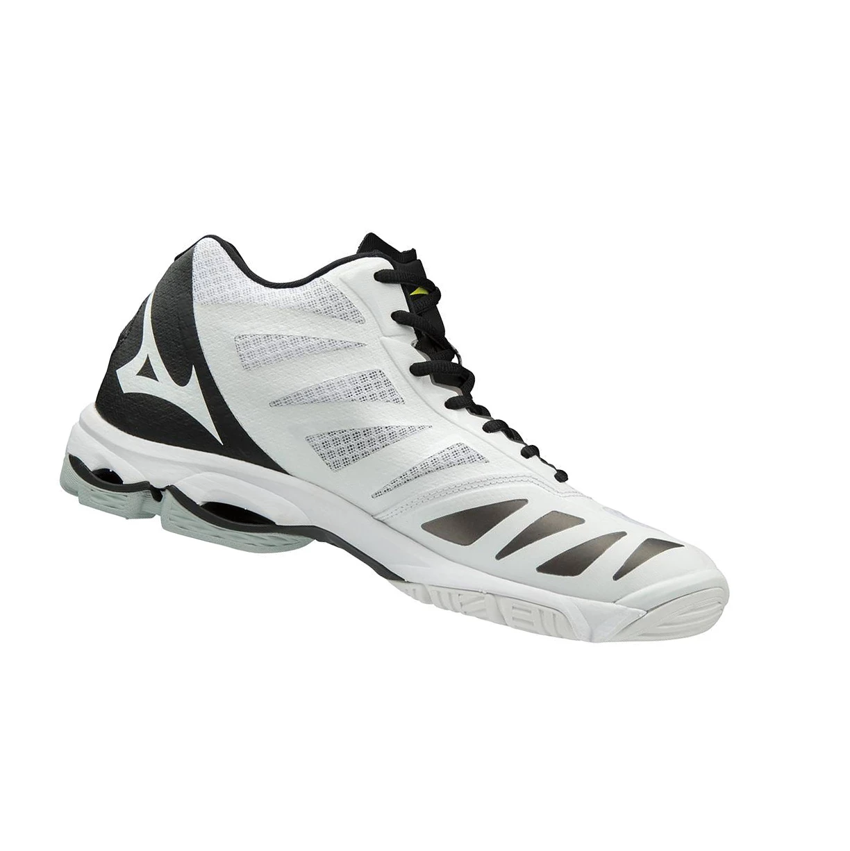 Zapatillas de Voleibol Mizuno Wave Lightning Z5 Mid Hombre White/Black | ADP580936