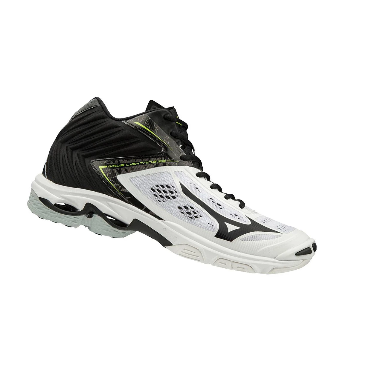 Zapatillas de Voleibol Mizuno Wave Lightning Z5 Mid Hombre White/Black | ADP580936