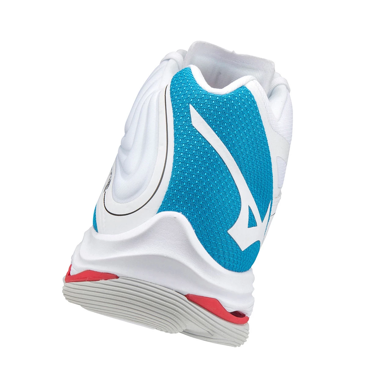 Zapatillas de Voleibol Mizuno Wave Lightning Z6 Mid Hombre White/Black/Blue | AUR805372