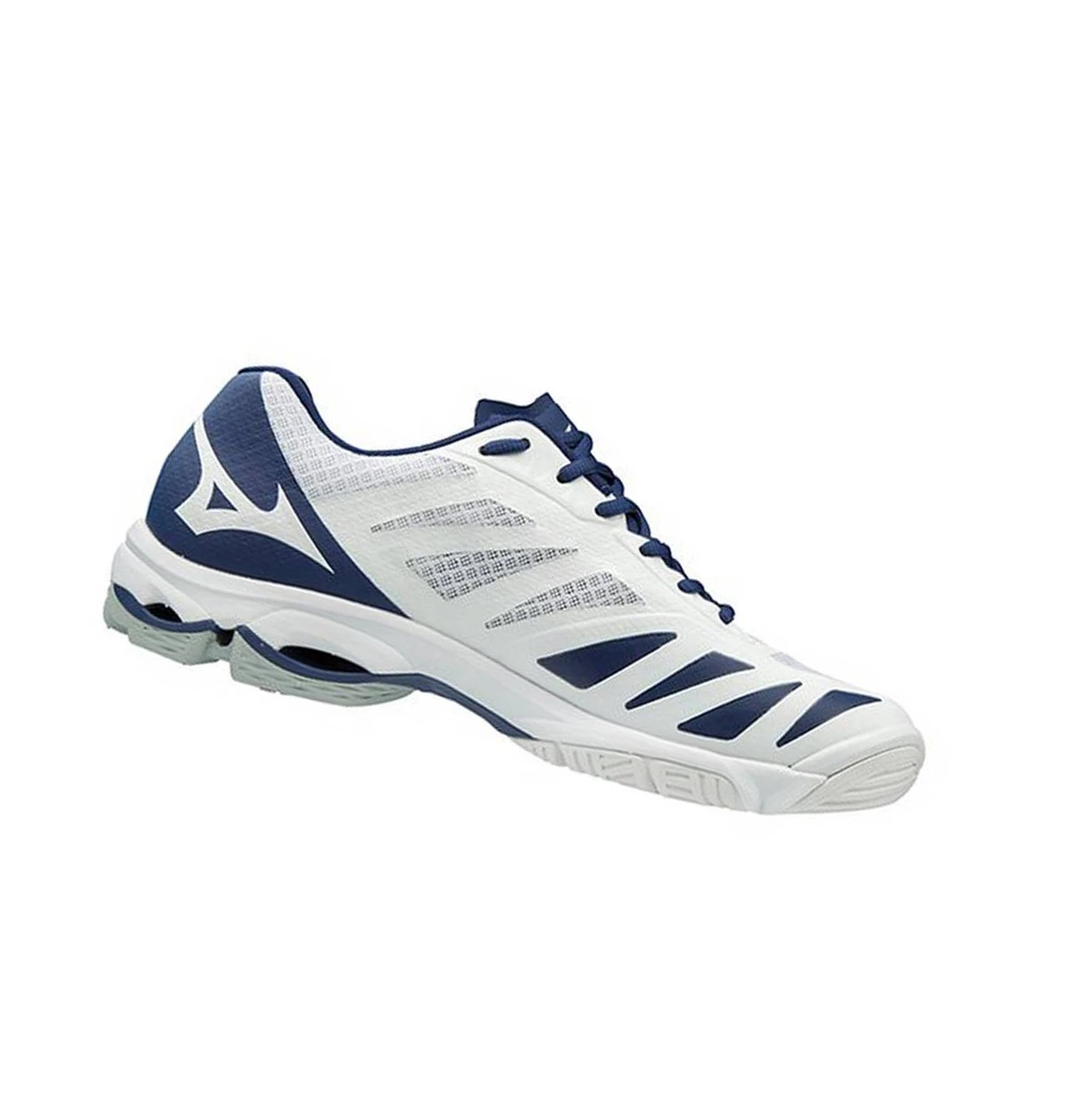 Zapatillas de Voleibol Mizuno Wave Lightning Z5 Mujer White/Navy | DCG564109