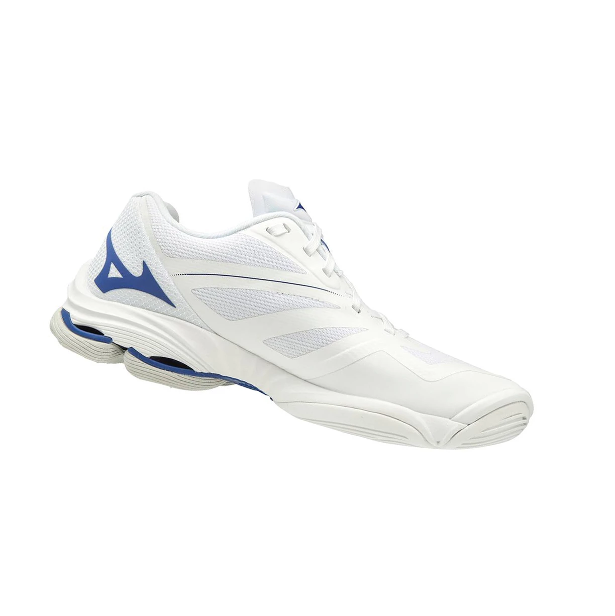 Zapatillas de Voleibol Mizuno Wave Lightning Z6 Mujer White/Navy | DLX320165