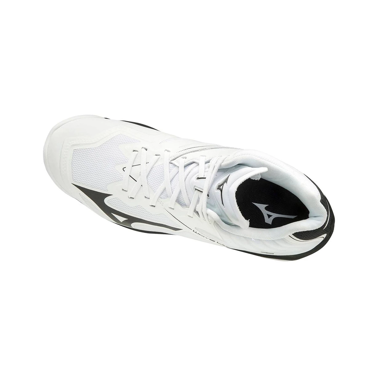 Zapatillas de Voleibol Mizuno Wave Lightning Z6 Mid Hombre White/Black | EUW592674