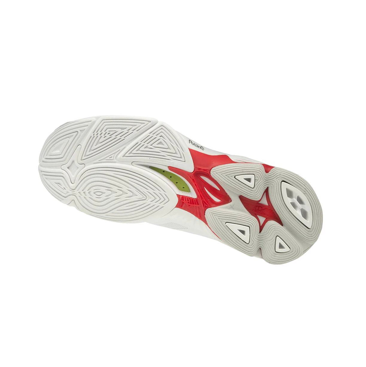 Zapatillas de Voleibol Mizuno Wave Lightning Z6 Mujer White/Red | FGP764015