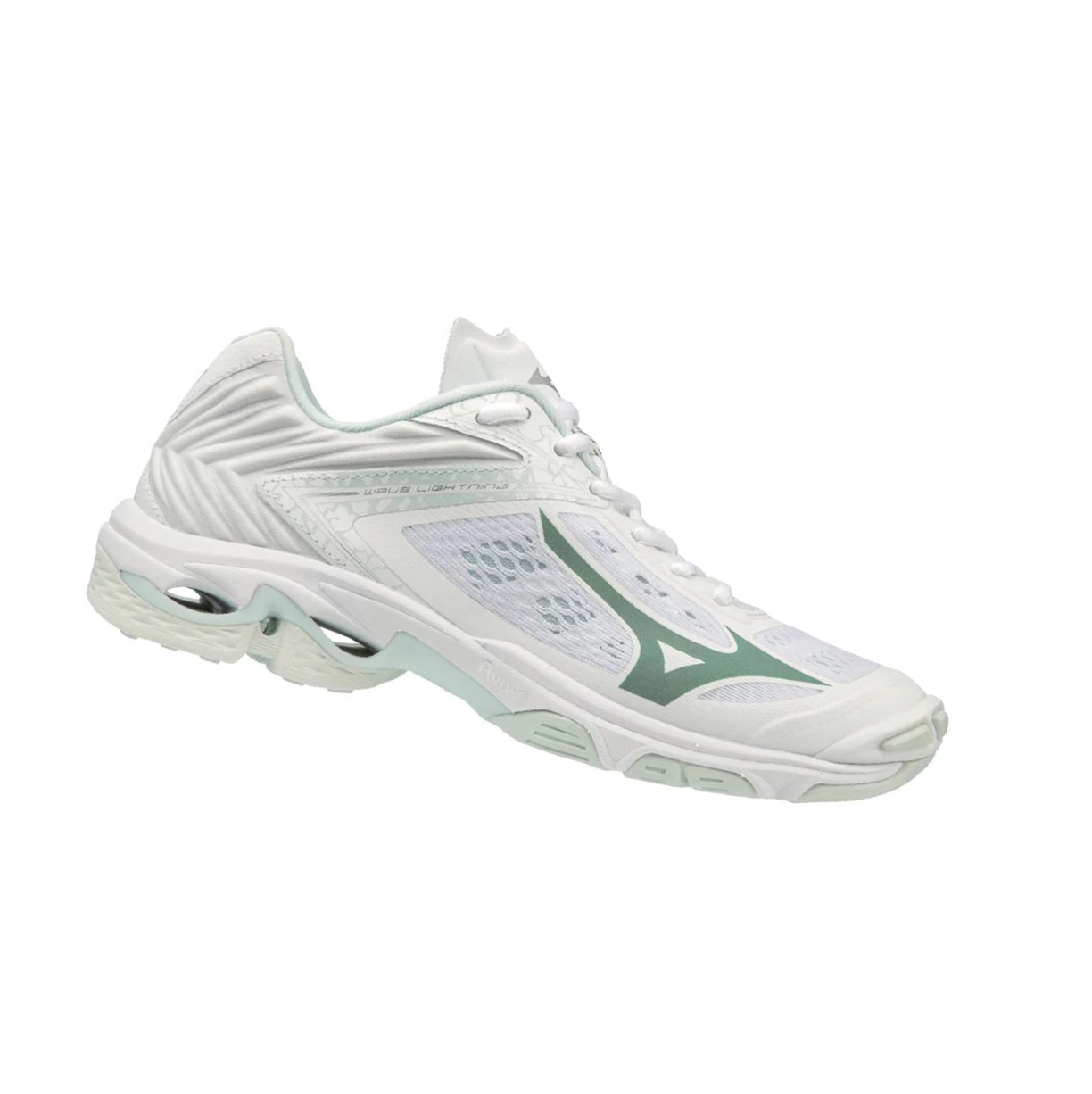 Zapatillas de Voleibol Mizuno Wave Lightning Z5 Mid Mujer Blancas | ONH312584