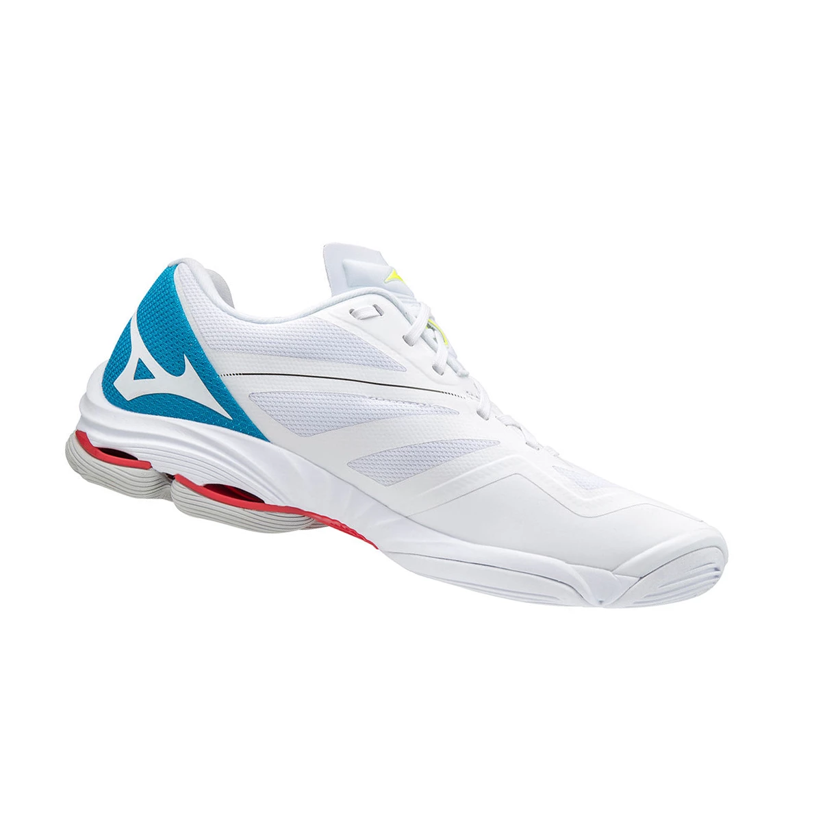 Zapatillas de Voleibol Mizuno Wave Lightning Z6 Hombre White/Black/Blue | PSV371506