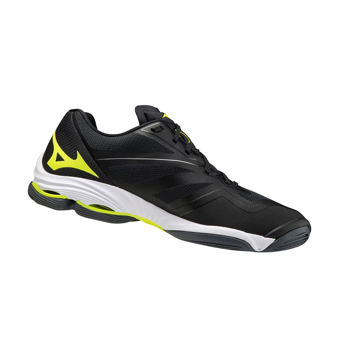 Zapatillas de Voleibol Mizuno Wave Lightning Z6 Mujer Black/Blue Turquoise/Yellow | RQO569014