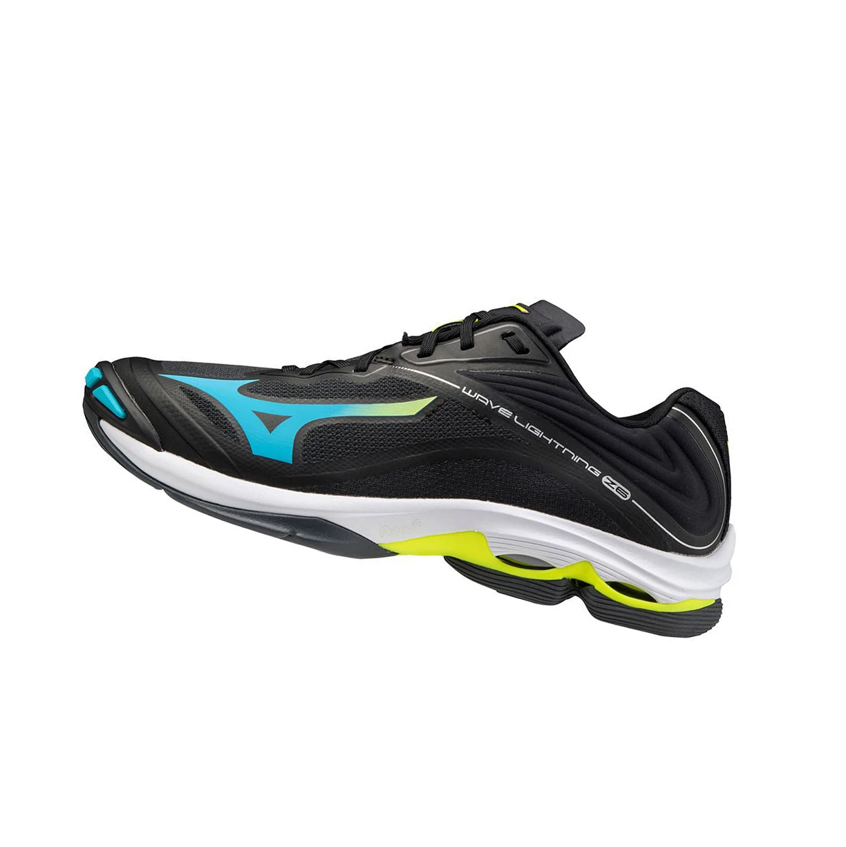 Zapatillas de Voleibol Mizuno Wave Lightning Z6 Mujer Black/Blue Turquoise/Yellow | RQO569014