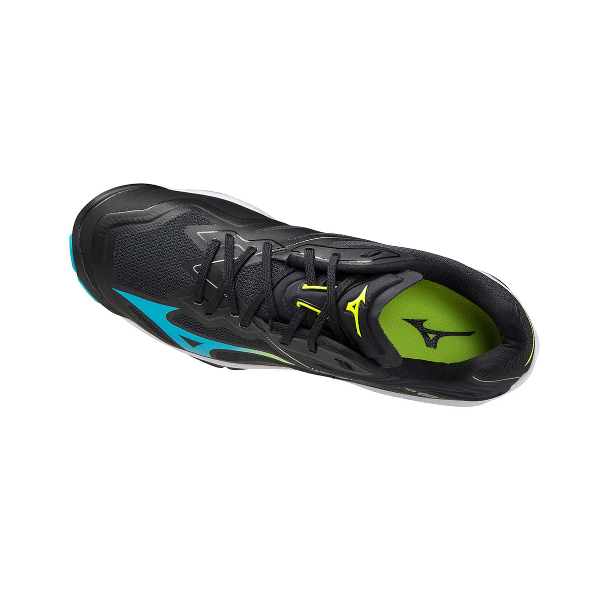 Zapatillas de Voleibol Mizuno Wave Lightning Z5 Hombre Black/Blue Turquoise/Yellow | TIW603189