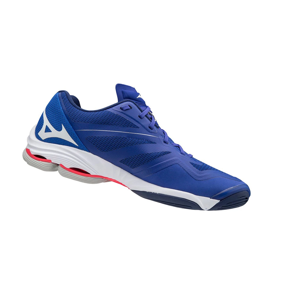 Zapatillas de Voleibol Mizuno Wave Lightning Z6 Mujer Blue/White/Pink | XDG025498