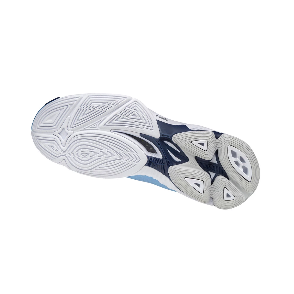 Zapatillas de Voleibol Mizuno Wave Lightning Z6 Mid Mujer Blue/White | XVD489170