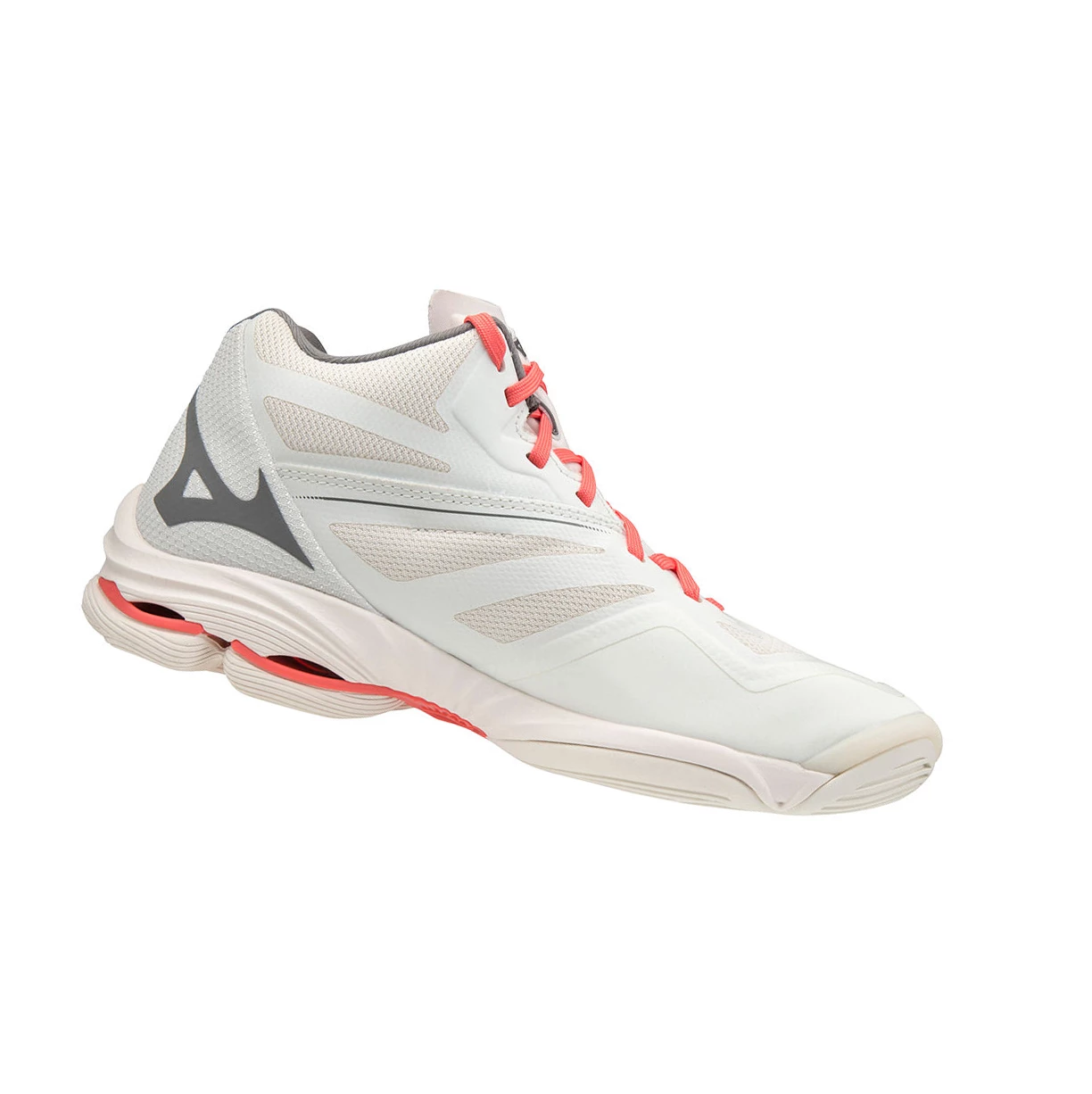 Zapatillas de Voleibol Mizuno Wave Lightning Z6 Mid Mujer Blancas | ZIH597840