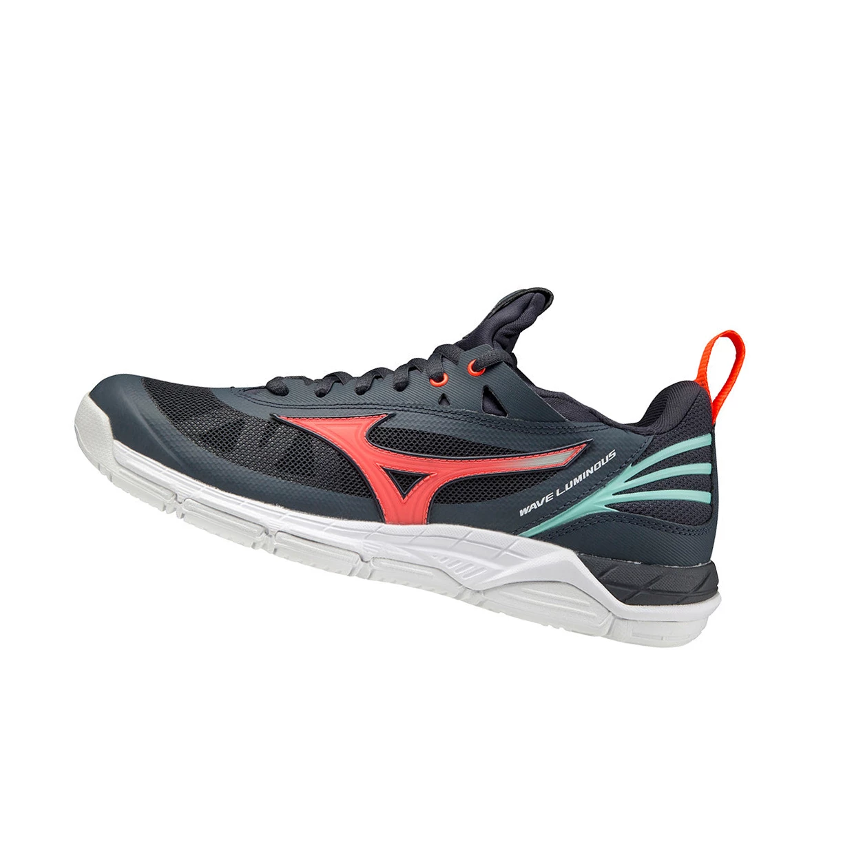 Zapatillas de Voleibol Mizuno Wave Luminous Mujer Navy/Coral | EOF425316