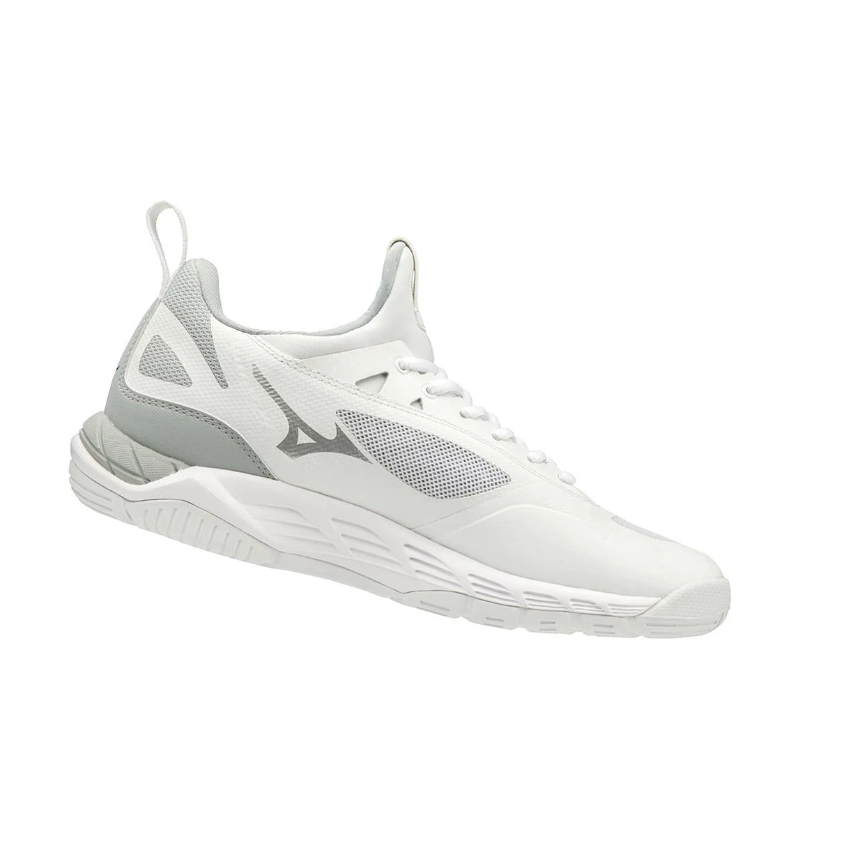 Zapatillas de Voleibol Mizuno Wave Luminous Mujer White/Silver | POY468710