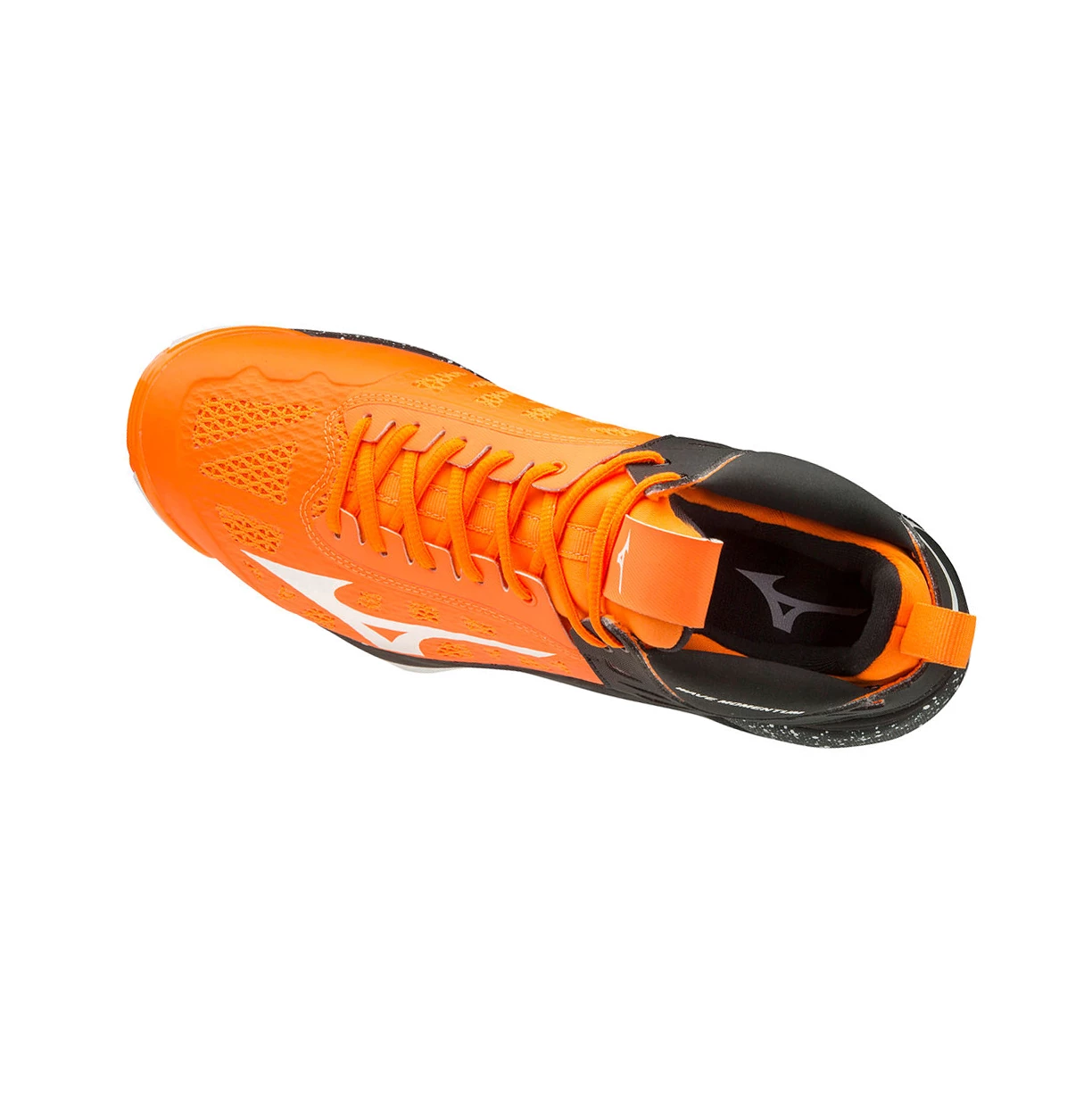 Zapatillas de Voleibol Mizuno Wave Momentum Mid Hombre Orange/White/Black | GYS701625