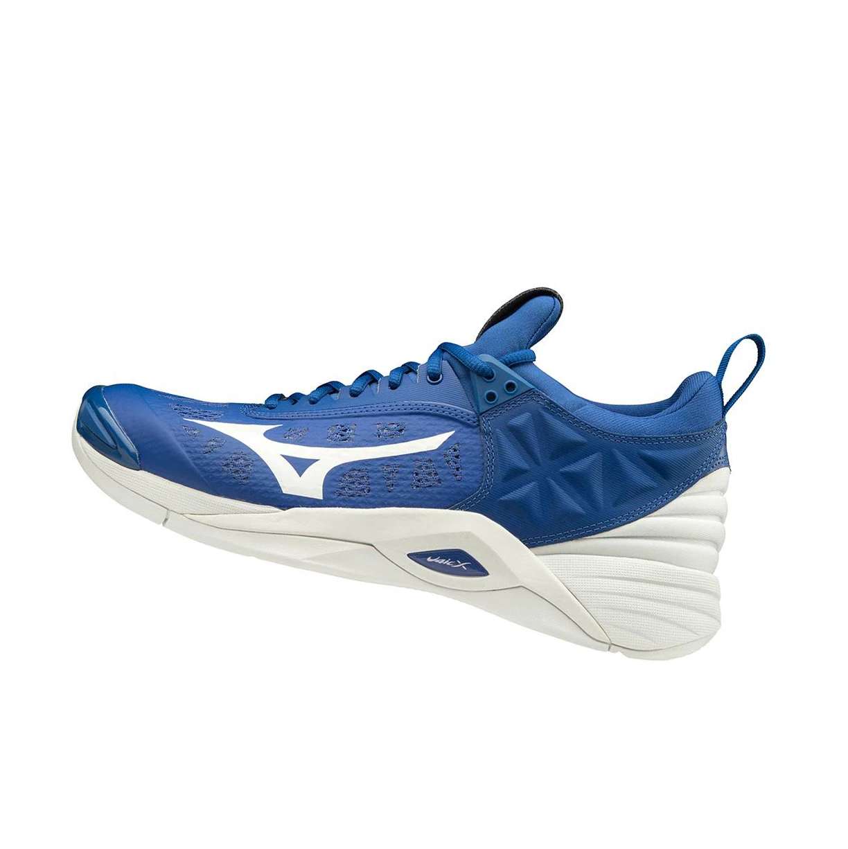 Zapatillas de Voleibol Mizuno Wave Momentum Hombre Blue/White | KYI750461