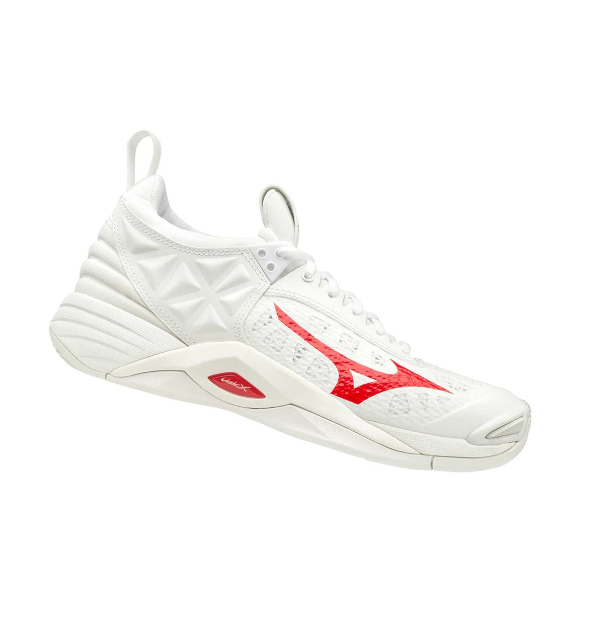 Zapatillas de Voleibol Mizuno Wave Momentum Mujer White/Red | LXP702693