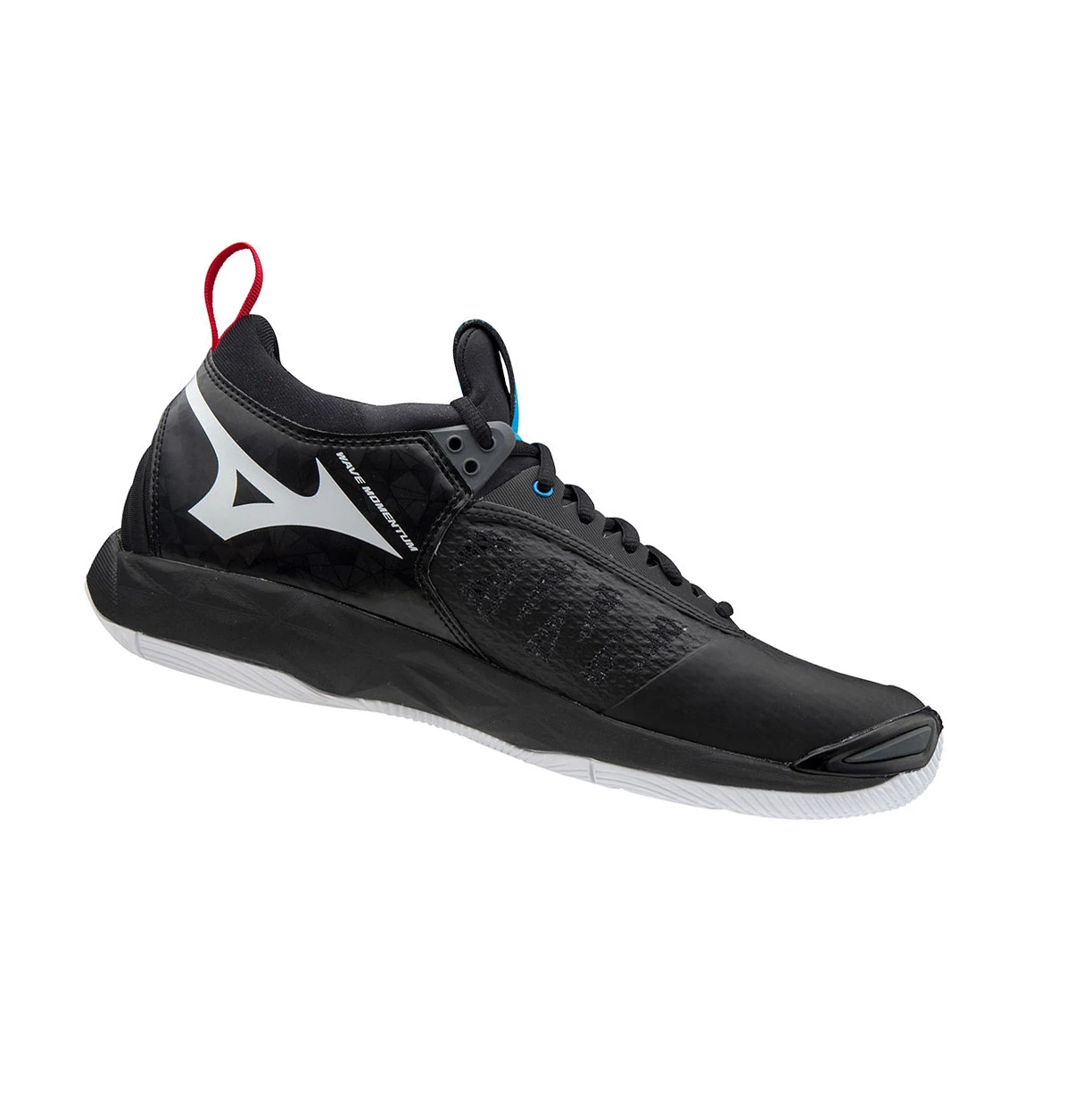 Zapatillas de Voleibol Mizuno Wave Momentum Hombre Black/White/Yellow | PSE189045