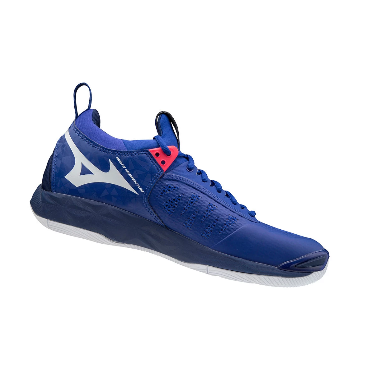 Zapatillas de Voleibol Mizuno Wave Momentum Hombre Blue/White/Pink | QXG867915