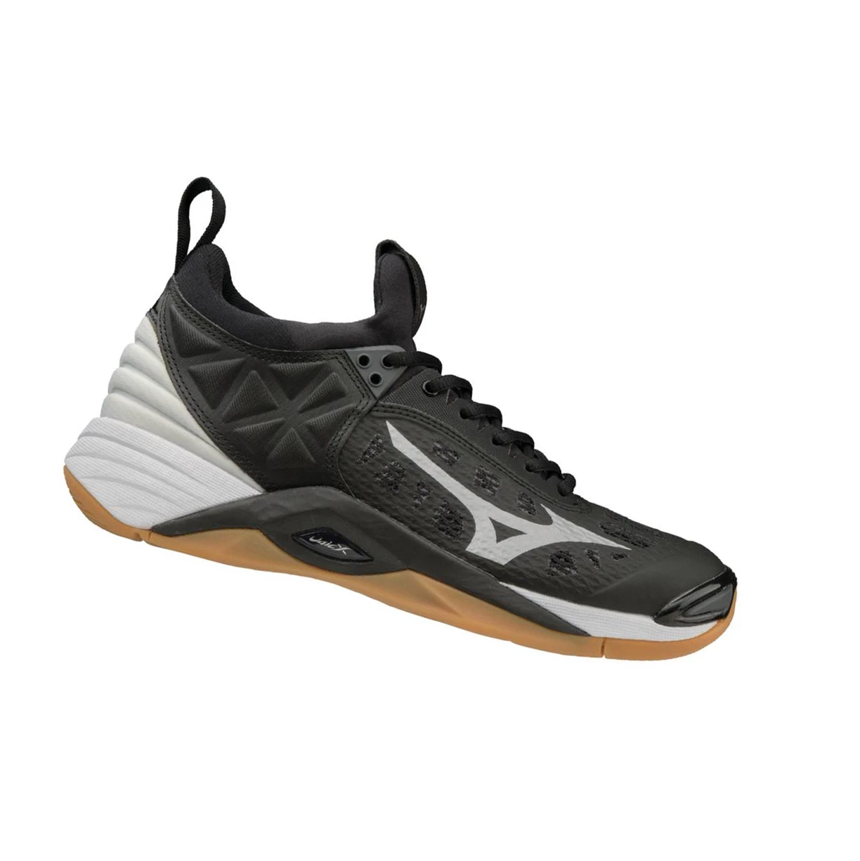 Zapatillas de Voleibol Mizuno Wave Momentum Mujer Black/Silver | ZDE185042