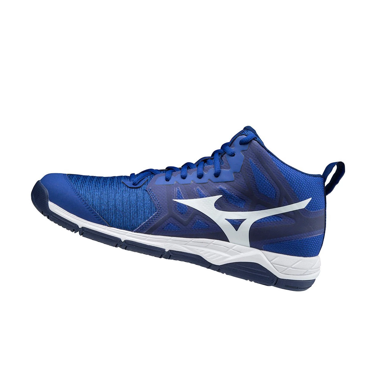 Zapatillas de Voleibol Mizuno Wave Supersonic 2 Mid Mujer Blue/White/Pink | HRP194025