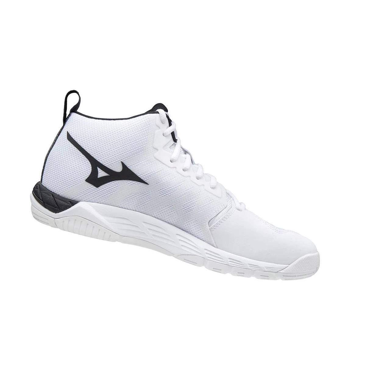 Zapatillas de Voleibol Mizuno Wave Supersonic 2 Mid Mujer White/Black | RUB056892