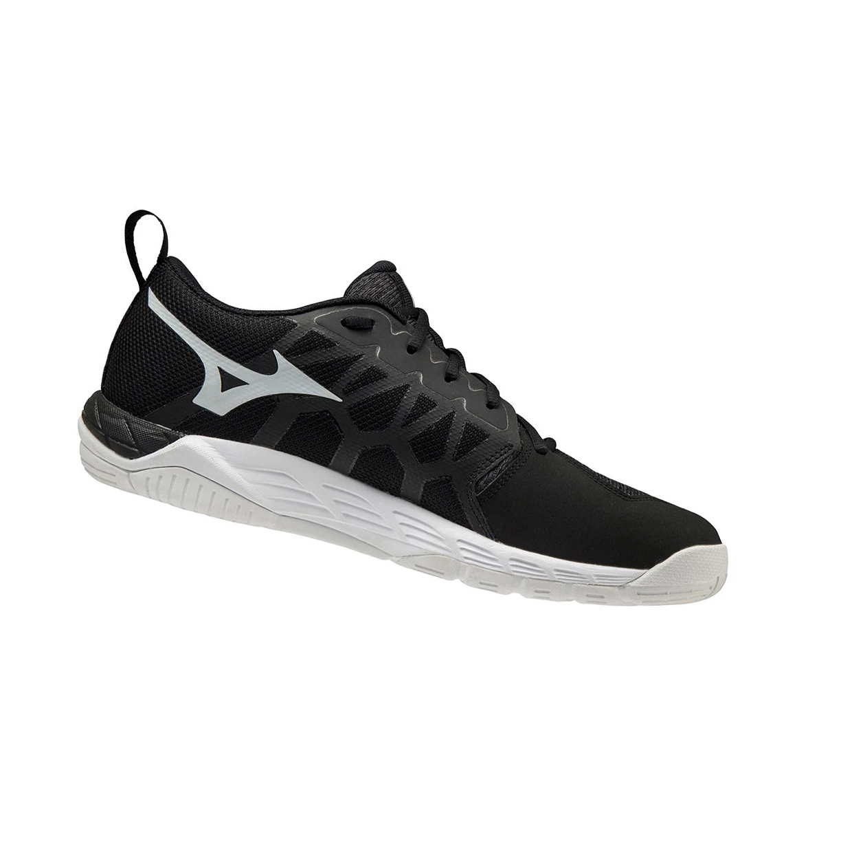 Zapatillas de Voleibol Mizuno Wave Supersonic 2 Hombre Black/White/Grey | WEV342089