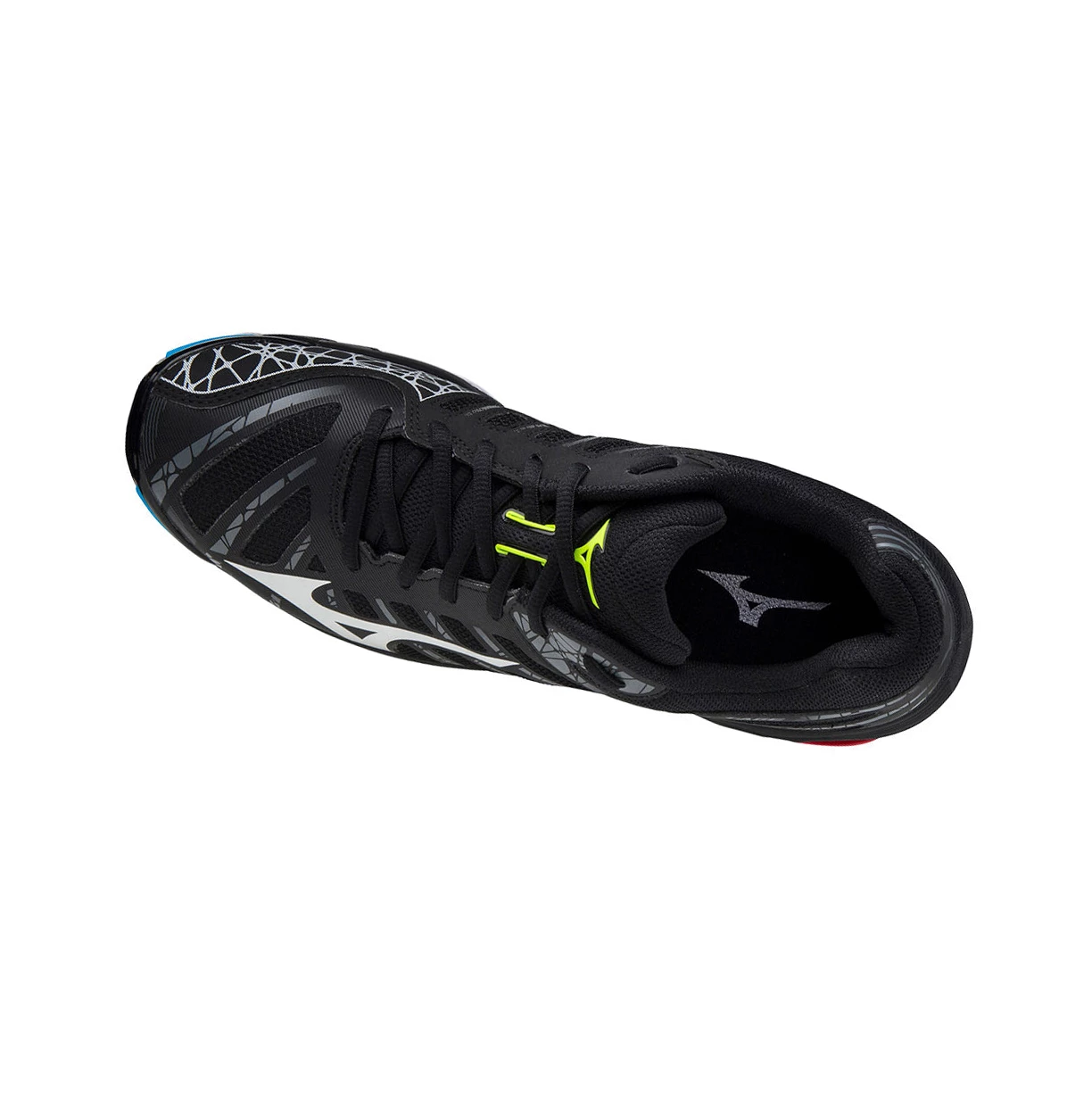 Zapatillas de Voleibol Mizuno Wave Voltage Hombre Black/White | HVS421057