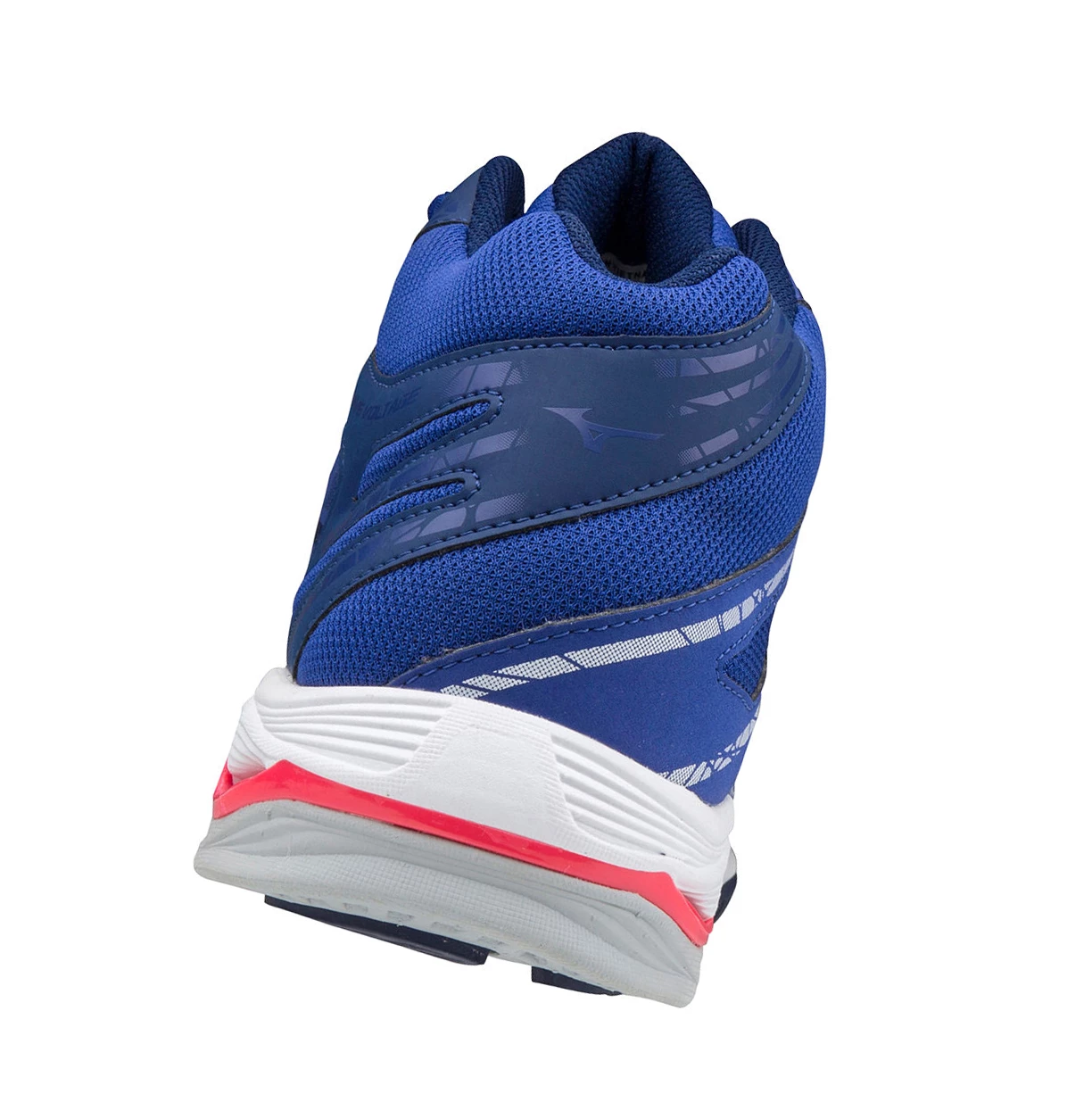 Zapatillas de Voleibol Mizuno Wave Voltage Mid Hombre Blue/White/Pink | PTZ249605