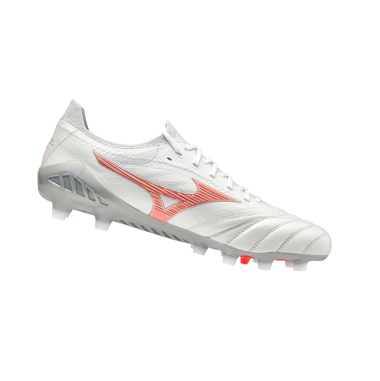 Zapatos De Fútbol Mizuno Morelia Neo 3 Beta Japan Hombre White/Coral | GJC493168