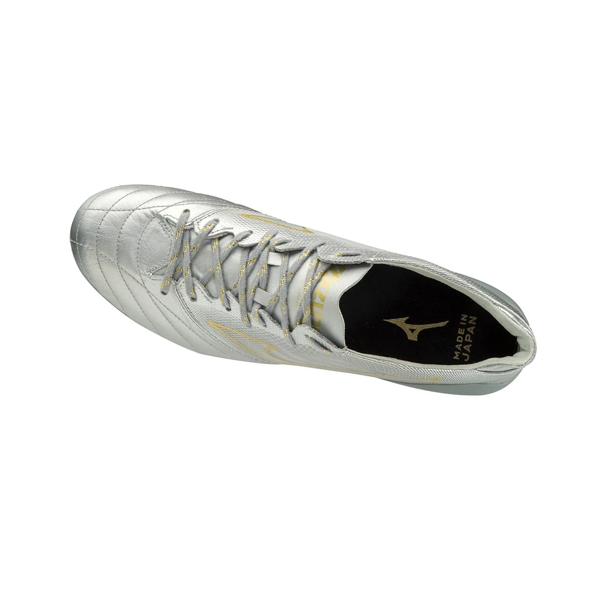 Zapatos De Fútbol Mizuno Morelia Neo Ii Beta Made In Japan Hombre Silver/Gold | HQX126708