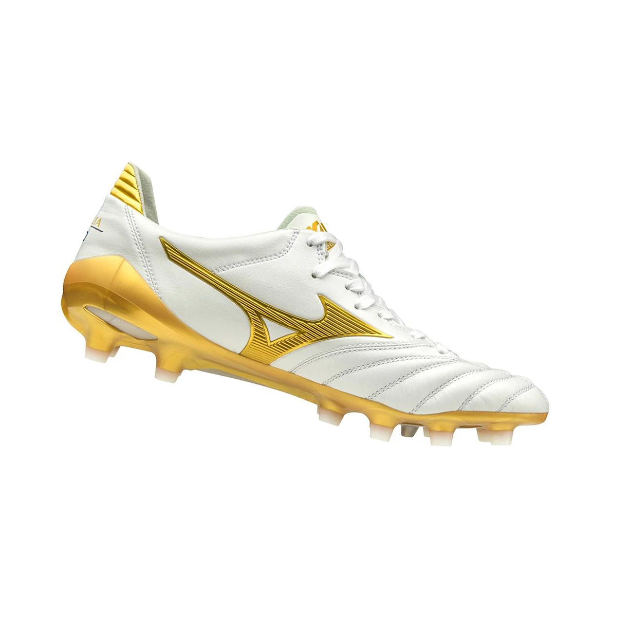 Zapatos De Fútbol Mizuno Morelia Neo Ii Made In Japan Hombre White/Gold | LGA316240