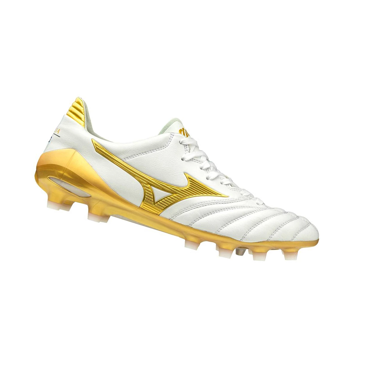 Zapatos De Fútbol Mizuno Morelia Neo Ii Made In Japan Hombre White/Gold | LGA316240