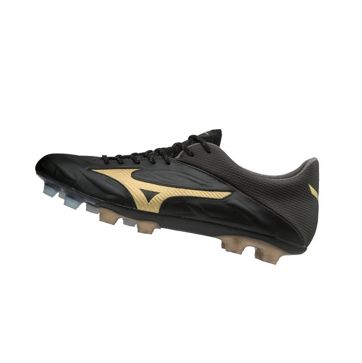 Zapatos De Fútbol Mizuno Rebula 2 V1 Made In Japan Hombre Black/Gold | XGM918564