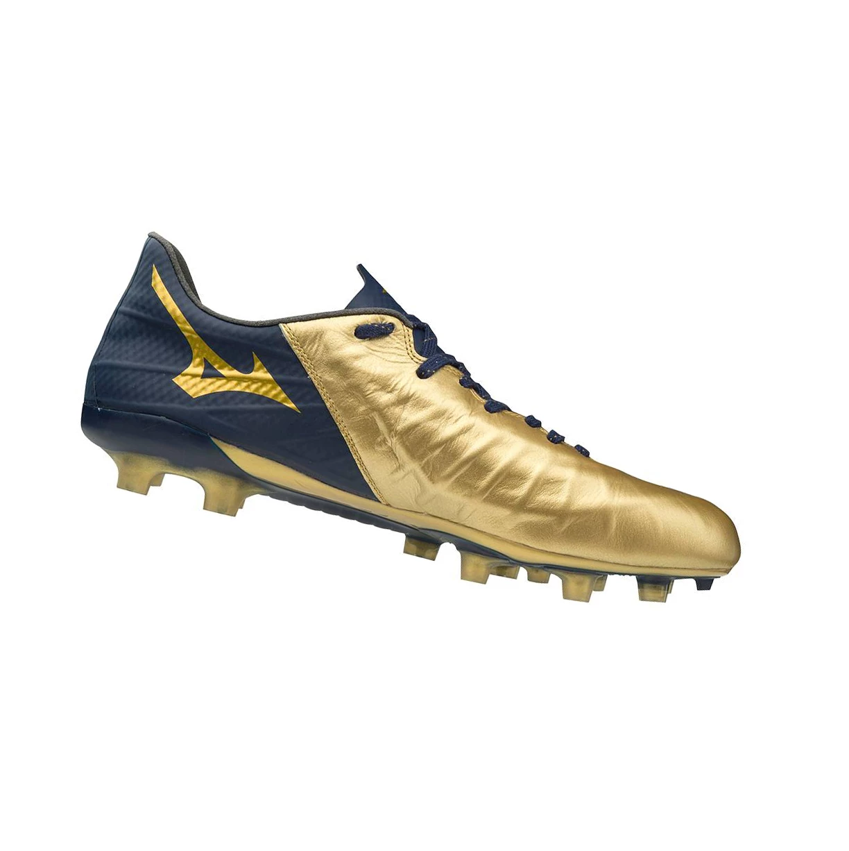 Zapatos De Fútbol Mizuno Rebula III Japan Hombre Gold/Navy | SXJ364127